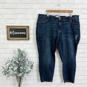 SONOMA Dark Wash Skinny Ankle Jean 22W Short